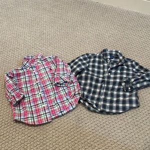 Ralph Lauren 2T button downs - gently used